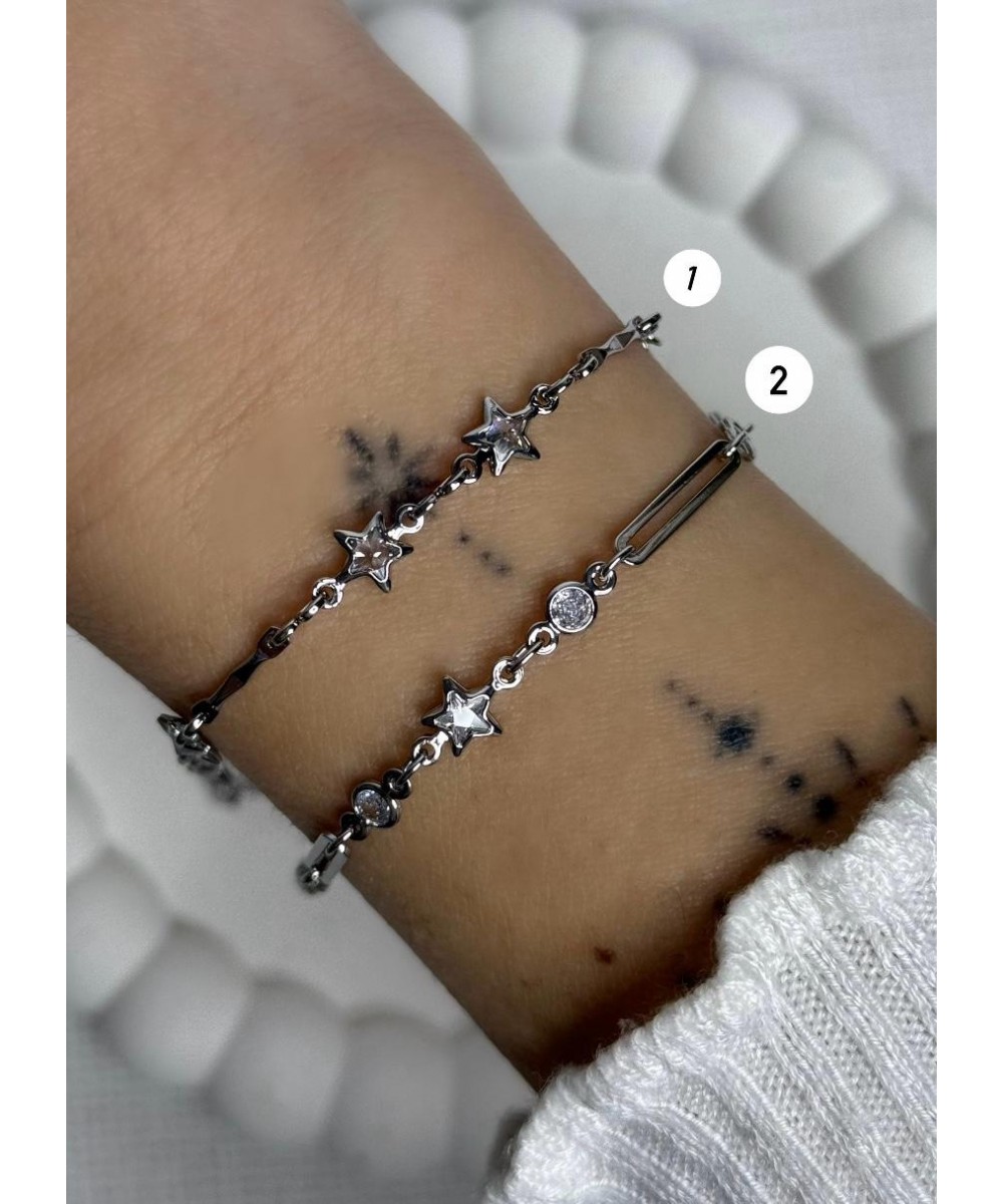 Silver Renk Yıldız Bileklik Silver Renk Yıldız Bileklik