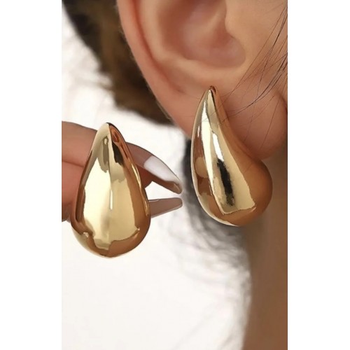 Botte Damla Gold Renk Küpe Botte Damla Gold Renk Küpe