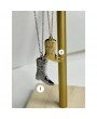 Çizme Kolye Gold Renk Çizme Kolye Gold Renk