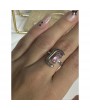 Silver Renk Pembe Detaylı Yüzük Silver Renk Pembe Detaylı Yüzük