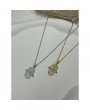 Çelik El Kolye Gold Renkli Çelik El Kolye Gold Renkli