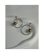 Gold ve Silver Renkli Küpe Gold ve Silver Renkli Küpe