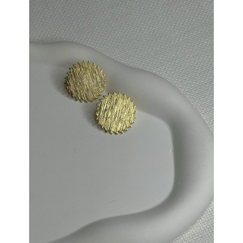 Güneş Gold Renkli Küpe Güneş Gold Renkli Küpe