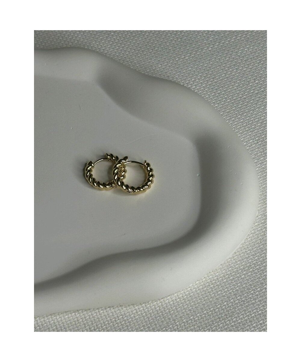 Gold Renkli Halka Küpe Gold Renkli Halka Küpe
