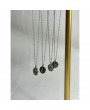 Silver Renk Harf Kolye Silver Renk Harf Kolye