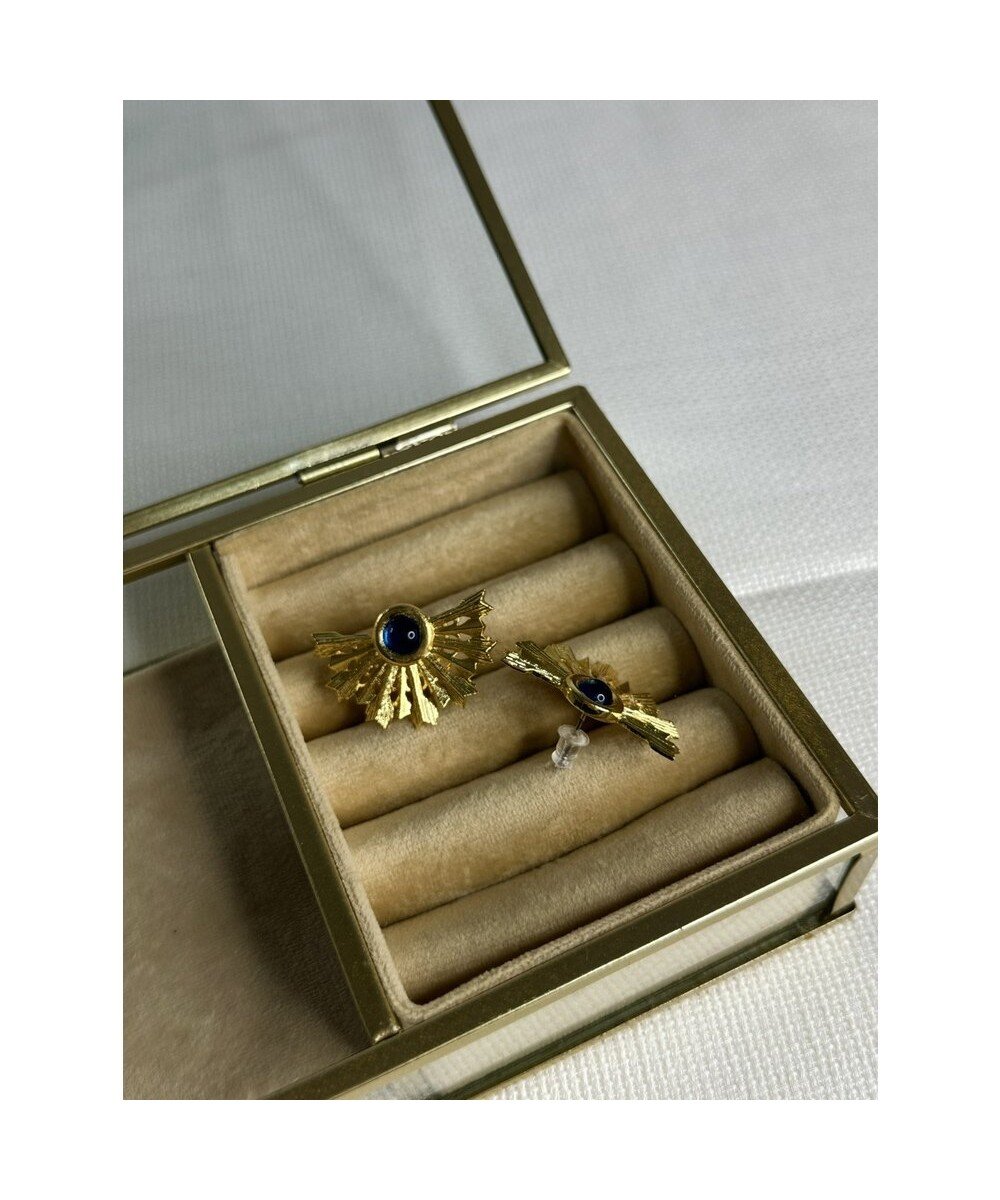 Gold Renk Yelpaze Küpe Gold Renk Yelpaze Küpe