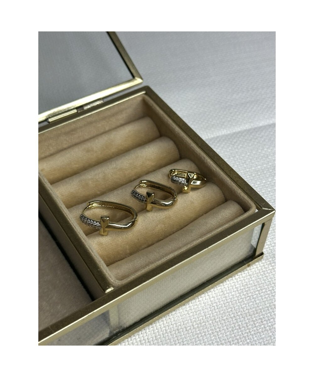 Gold Renk 3’Lü Küpe Gold Renk 3’Lü Küpe
