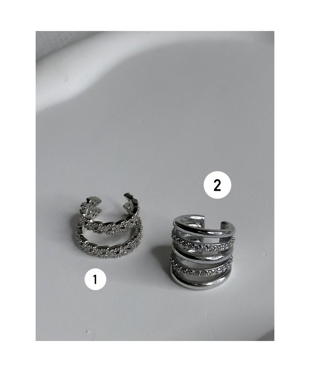 Silver Renk Earcuf ( Kıkırdak Küpesi ) Silver Renk Earcuf ( Kıkırdak Küpesi )